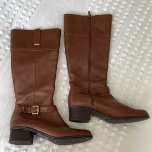 Bandolino brown riding boots size 9